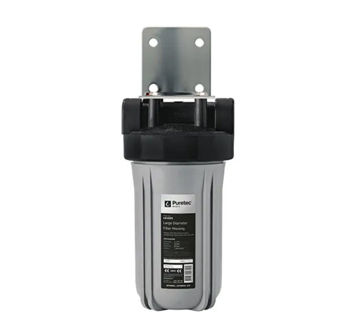Picture of Puretec Large Diameter Filter Housing, 1 Connection HOUSING ONLY 10" x 4.5"  LD1025