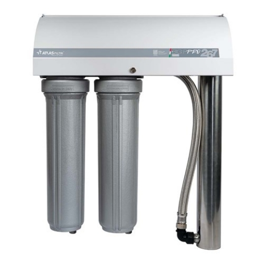 Picture of Atlas Filtri BIG F Pro 267 SANIC Series with 25 and 1 Micron Pre-filters 20" Big UV Filtration System 95 LPM 813098
