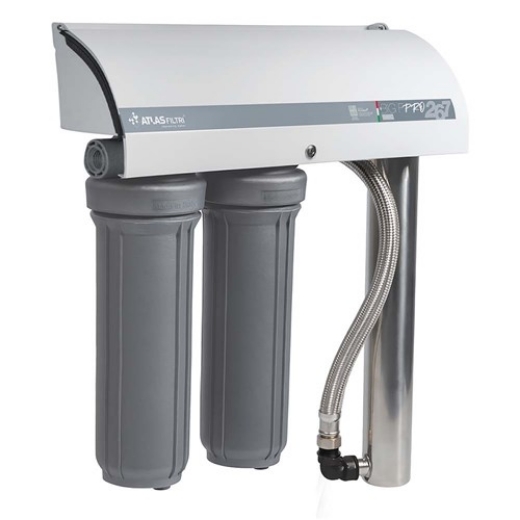 Picture of Atlas Filtri BIG F Pro 267 SANIC Series with 25 and 1 Micron Pre-filters 20" Big UV Filtration System 95 LPM 813098